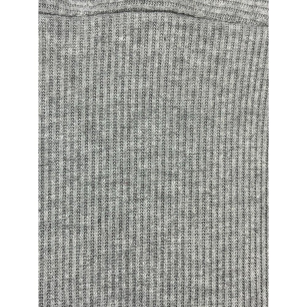 Hypnotik Gray Ribbed Knit Dress Medium Sleeveless Casual Stretch - Picture 3 of 12